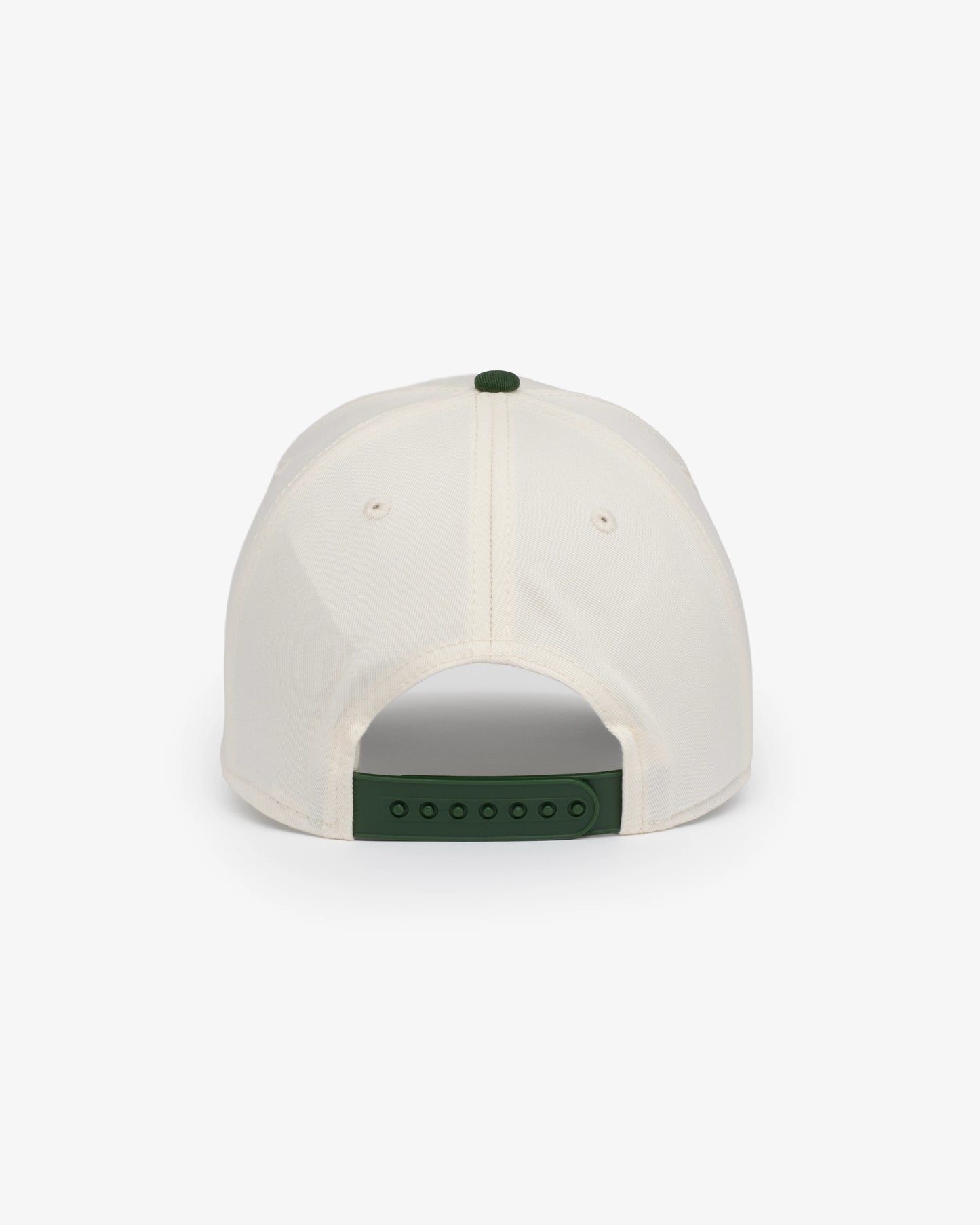 Stay Balanced Script Hat - Bone/Hunter