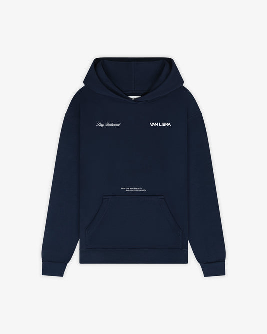 Inner Peace Hoodie - Midnight Blue