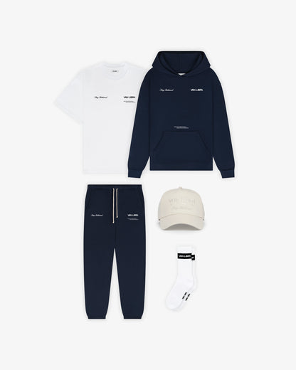 Inner Peace Hoodie - Midnight Blue