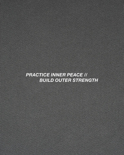Inner Peace Hoodie - Stone Gray