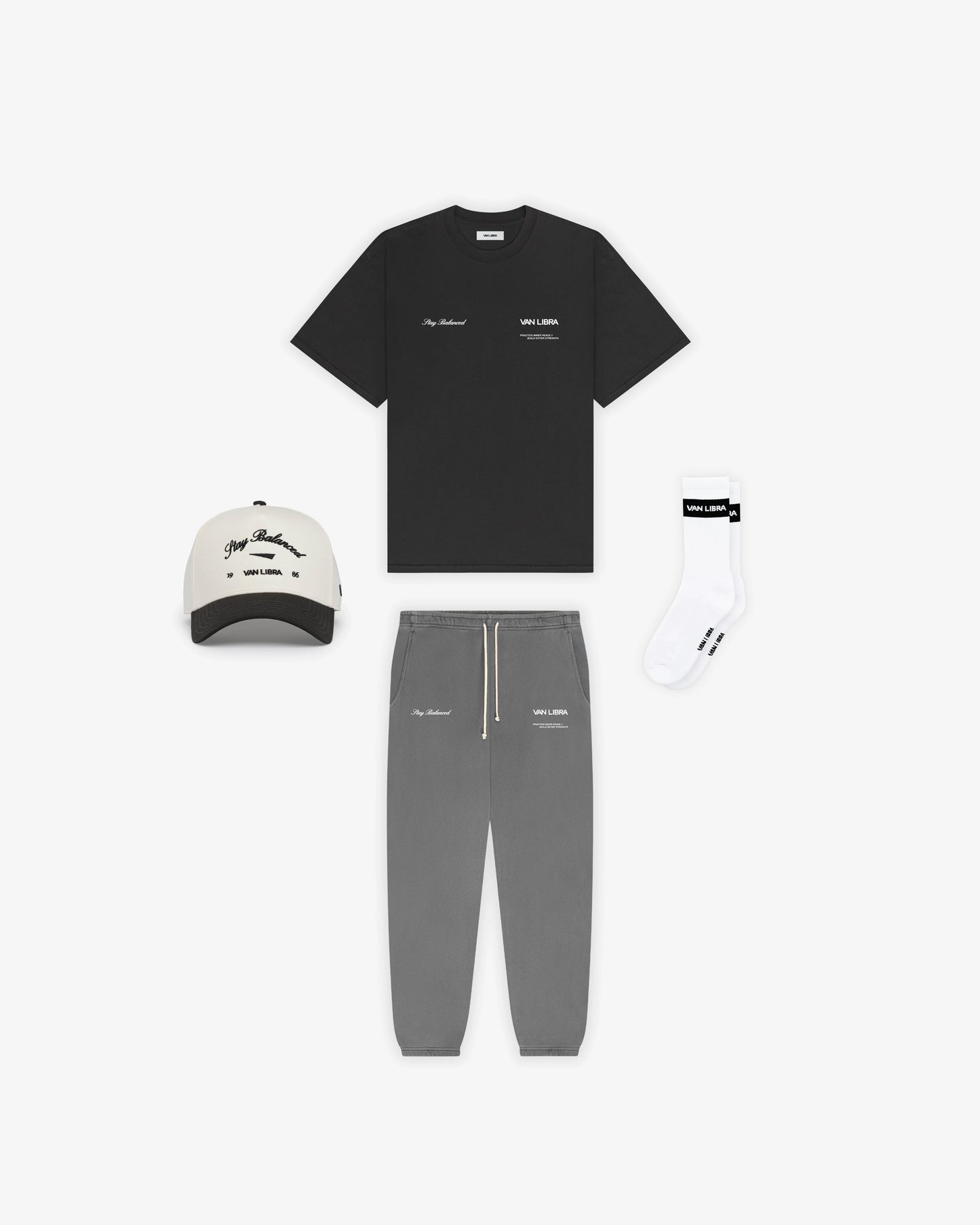 Inner Peace Sweatpants - Stone Gray
