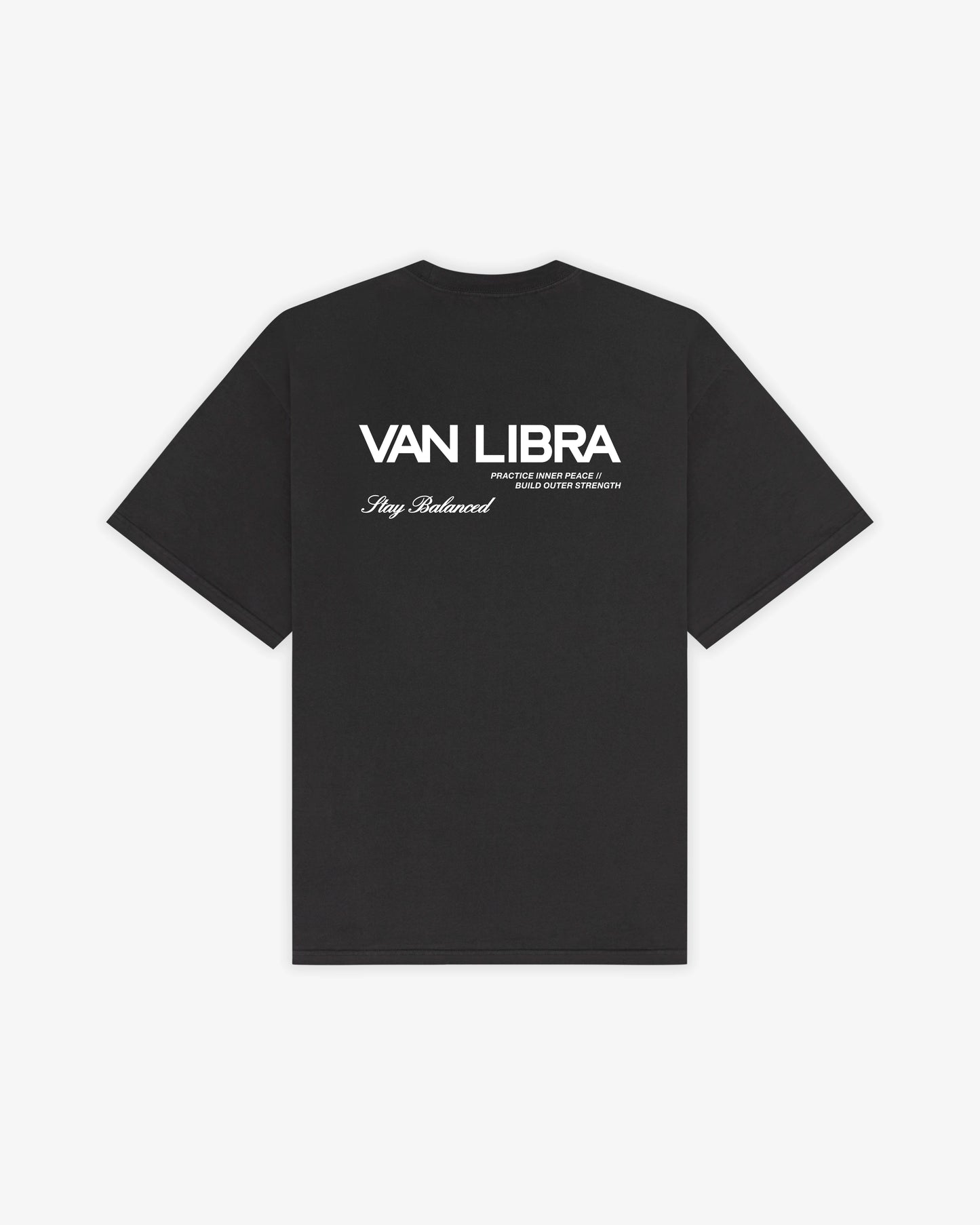 Inner Peace Washed Tee - Carbon