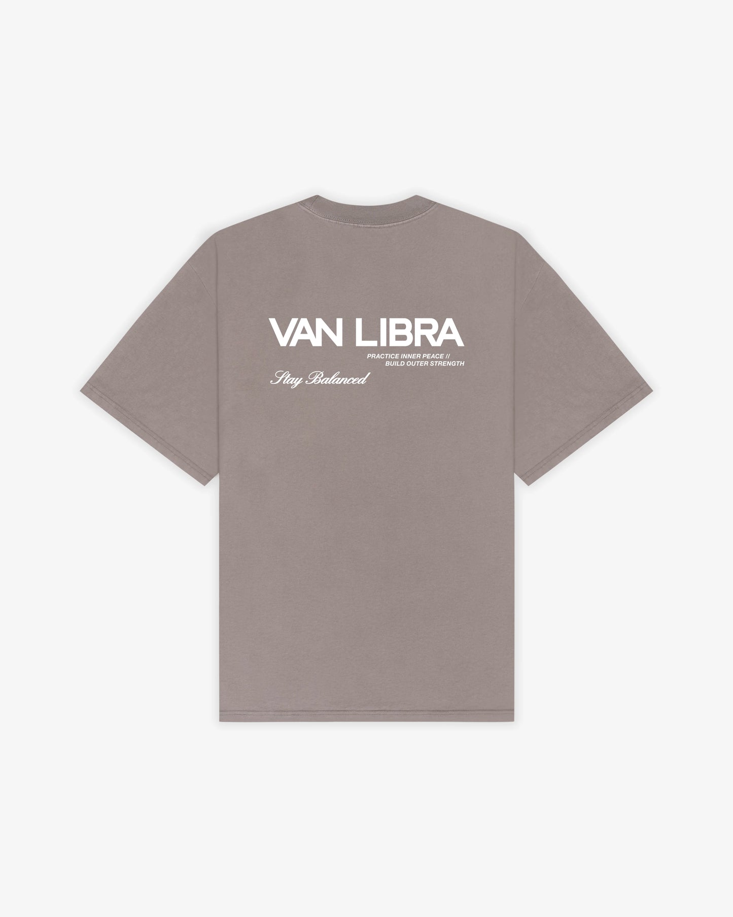 Inner Peace Washed Tee - Driftwood