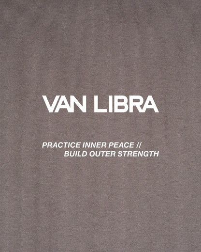 Inner Peace Washed Tee - Driftwood