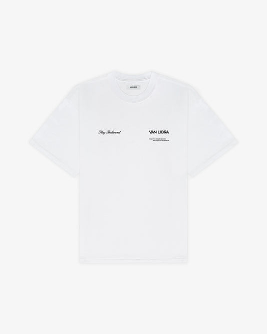 Inner Peace Washed Tee - Soft White