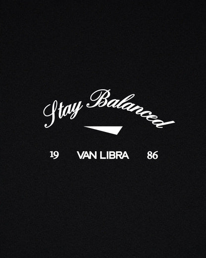 Stay Balanced Script Sweatpants - Blackwood