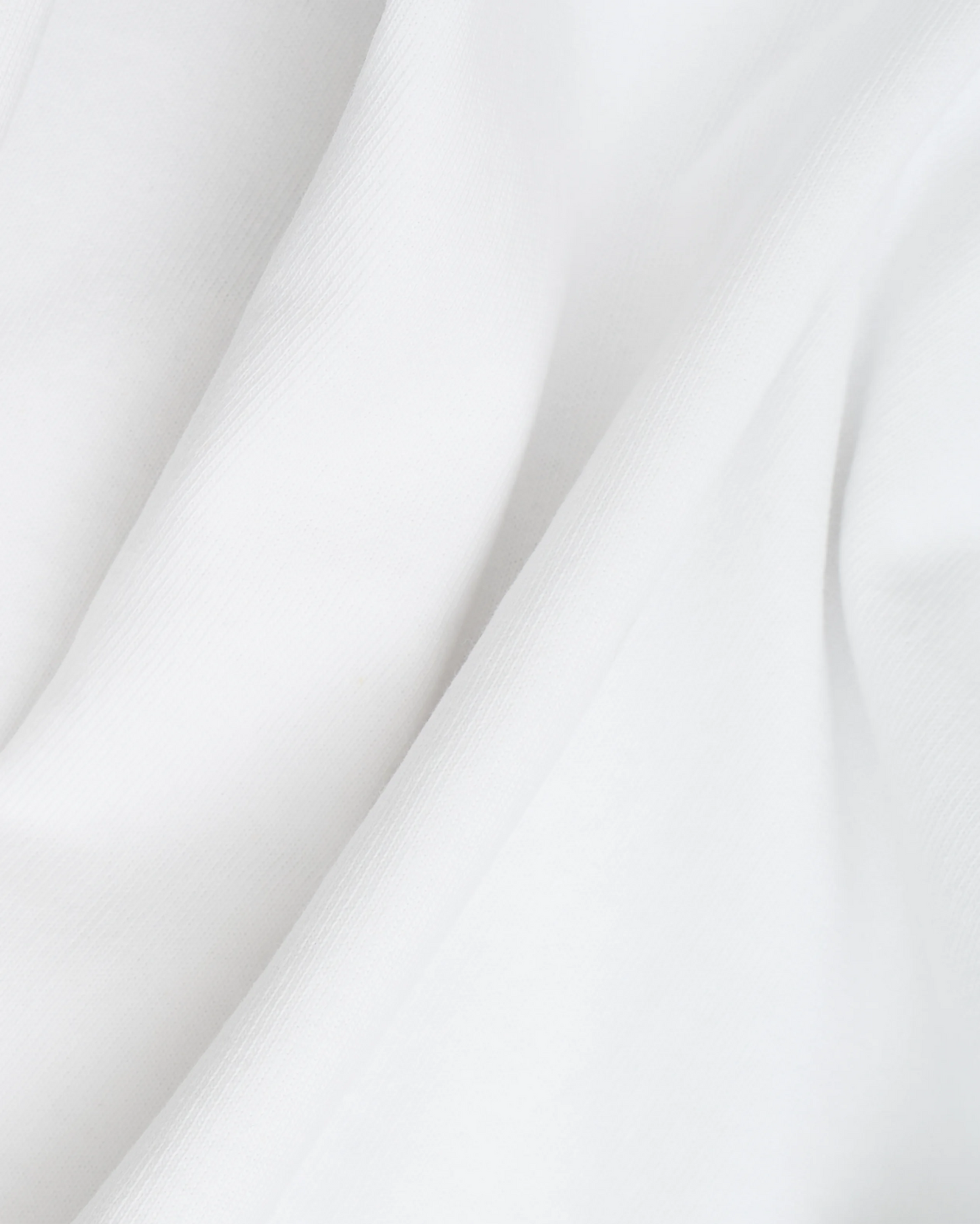 Stay Balanced Script Washed Tee - Soft White