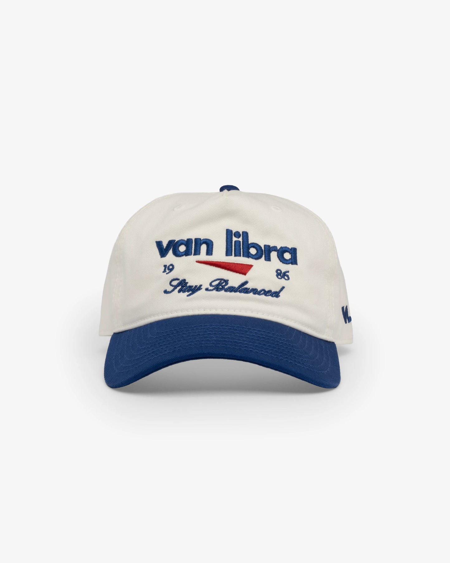 The Foundation Relaxed Hat - Bone/Indigo/Cardinal