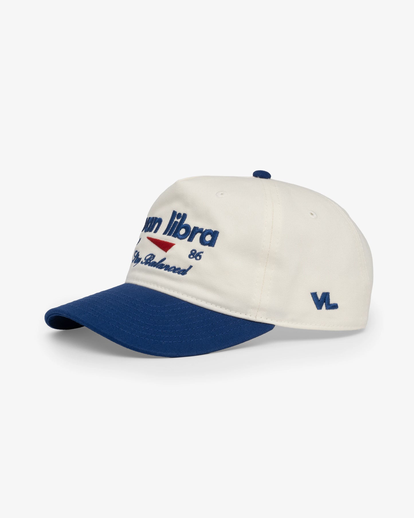 The Foundation Relaxed Hat - Bone/Indigo/Cardinal