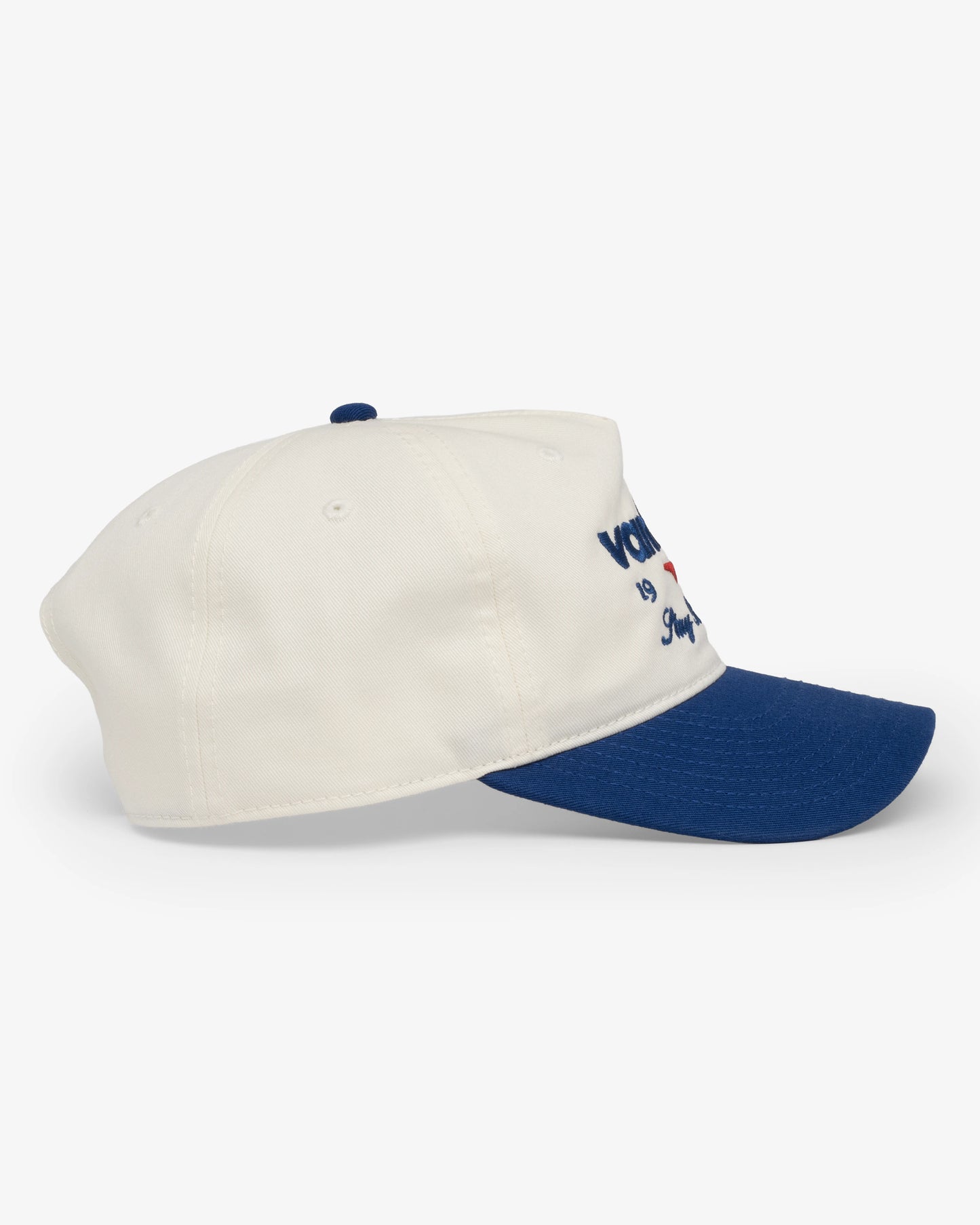 The Foundation Relaxed Hat - Bone/Indigo/Cardinal